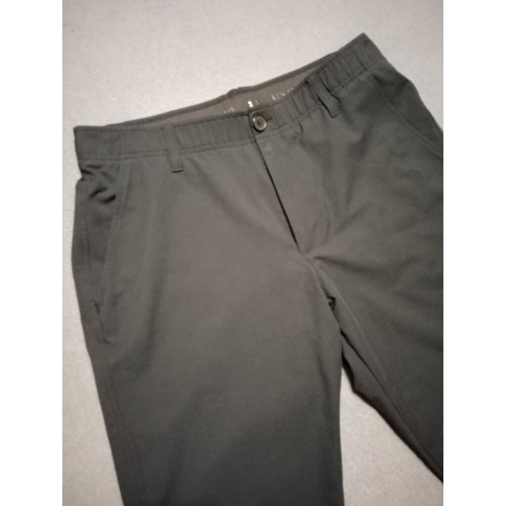 Under Armour UA Drive Golf Pants Men's 34x30 Black Elastic Waist Performance